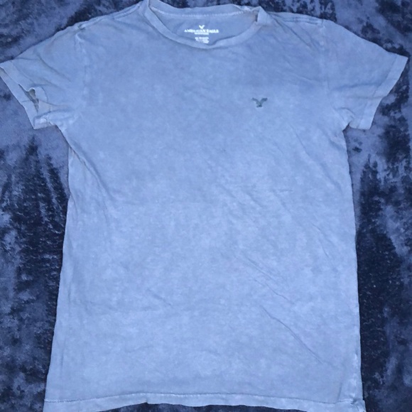 American Eagle - Navy Blue T-shirt (XS) - Picture 1 of 4
